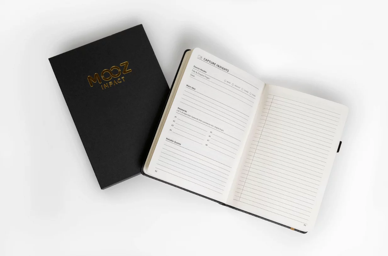 Mooz Journal Open