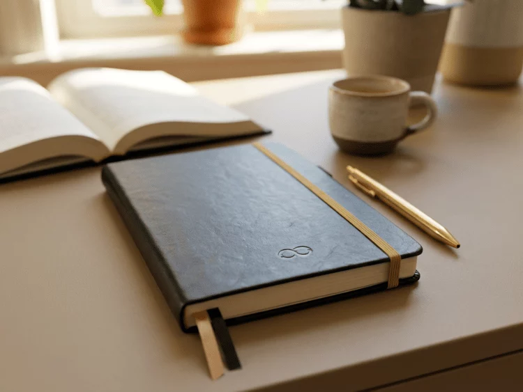 Mooz Impact reading journal self improvement  notebook